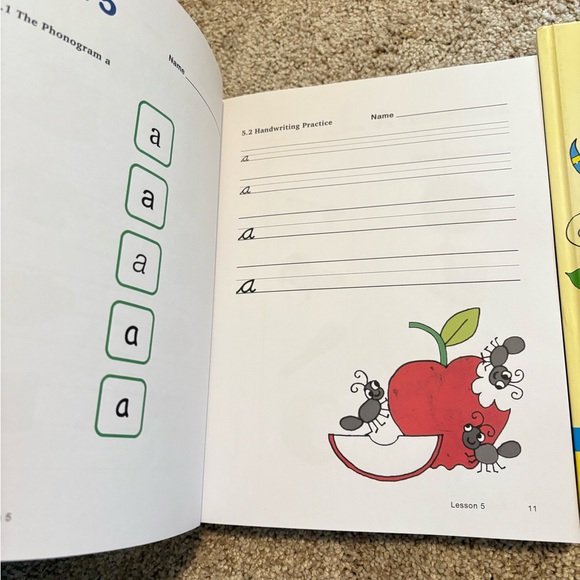 Logic of English Foundations A set workbook manual cursive phonogram tiles - Picture 5 of 8